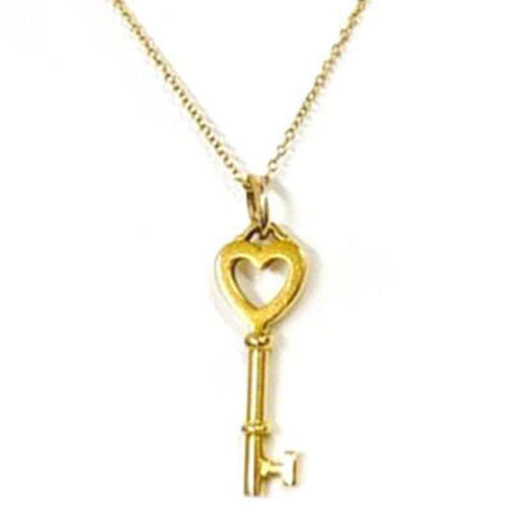 Tiffany Heart Key Necklace